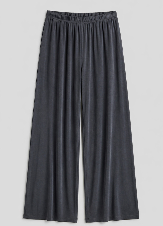 ANTRASİT Renk Modal Karışımlı Pantolon - 4