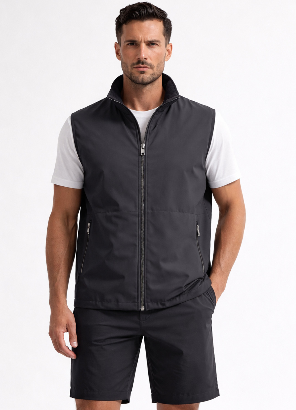 ANTRASİT Renk Hafif Yelek - 2