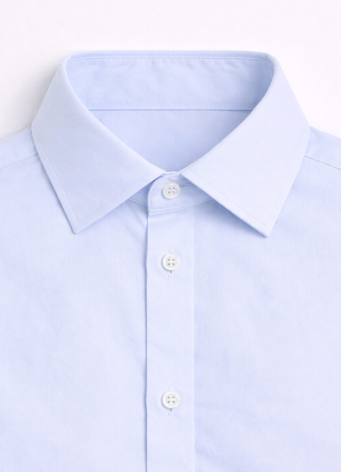 Bebek Mavi Renk Oversize Poplin Gömlek - 4