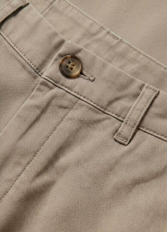 Bej Renk Gabardin Regular Chino Pantolon - 5