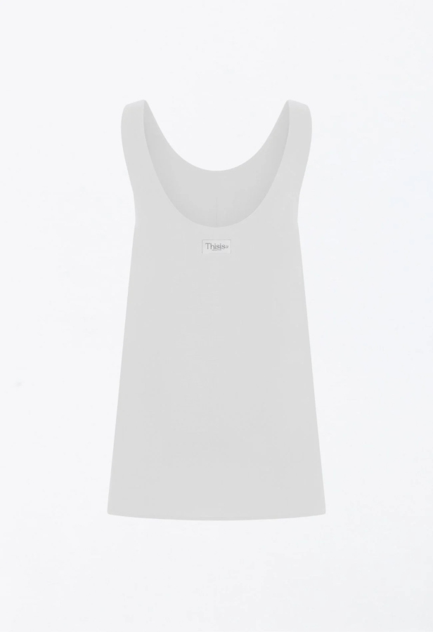 Beyaz Renk Ipecu Mini Dress - 6