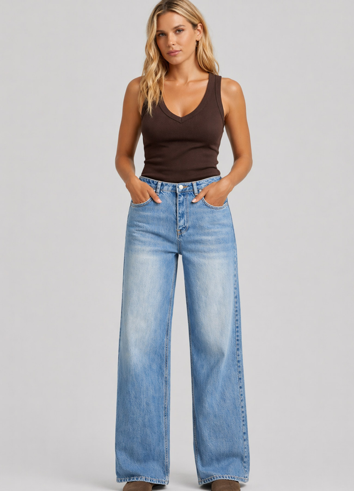 Mavi Renk Jean Pantolon - 2