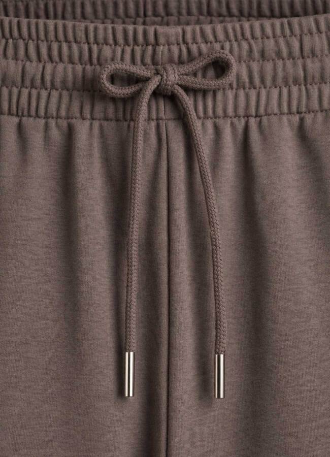 Kahve Renk Modal Karışımlı Şort - 3