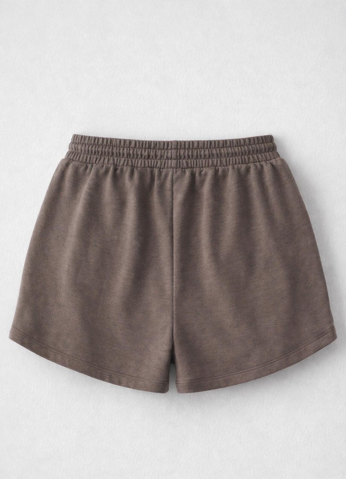 Kahve Renk Modal Karışımlı Şort - 4