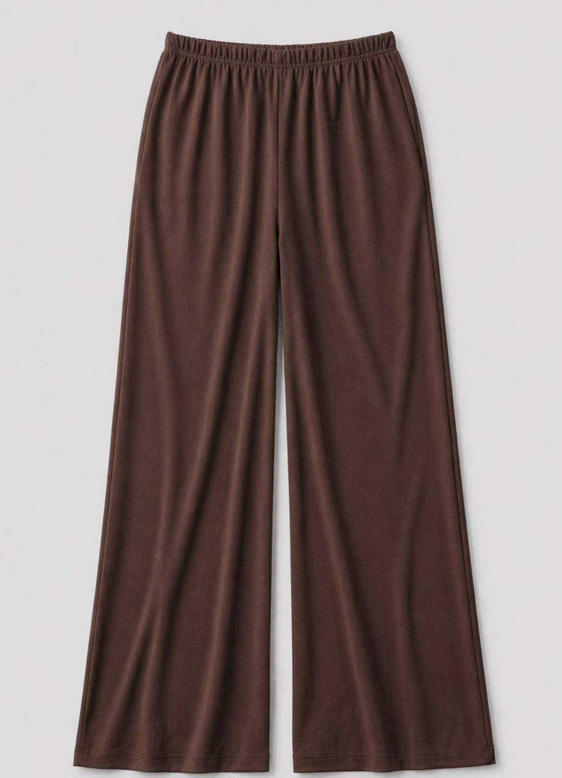 Kahve Renk Modal Karışımlı Pantolon - 4