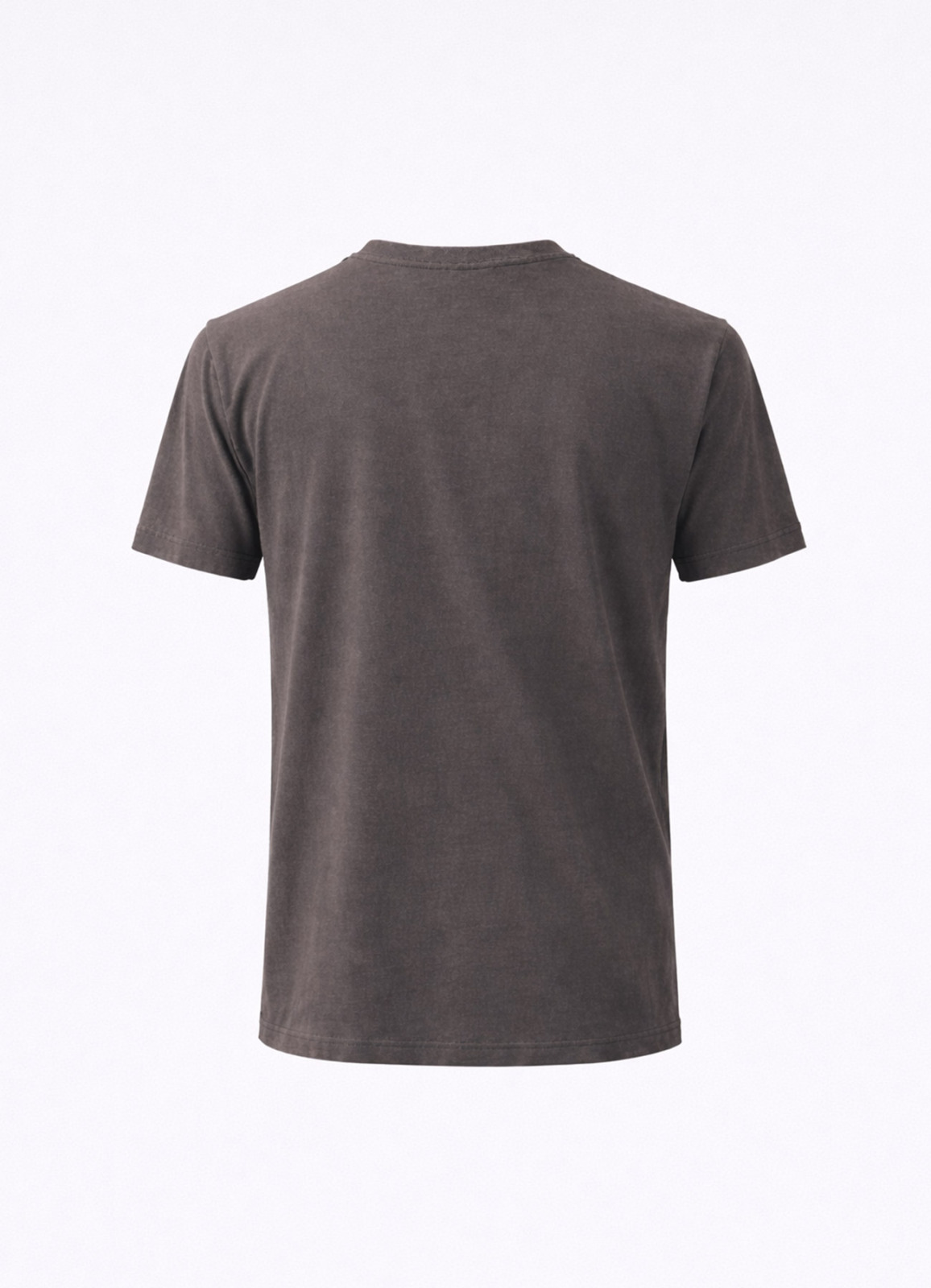 Kahve Renk Modal T-Shirt - 2