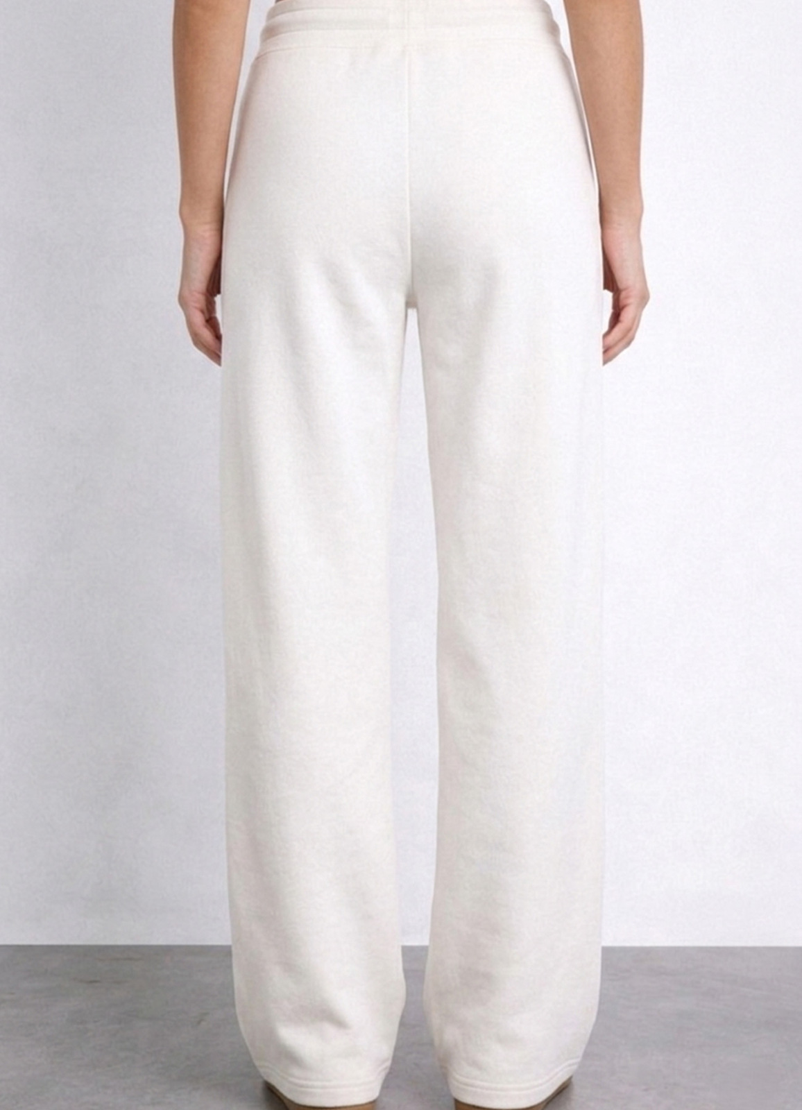 Ekru Renk Pamuk Karışımlı Eşofman Takımı - 4