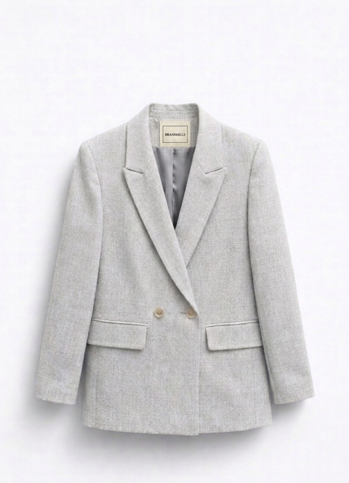 Gri Renk Blazer Ceket