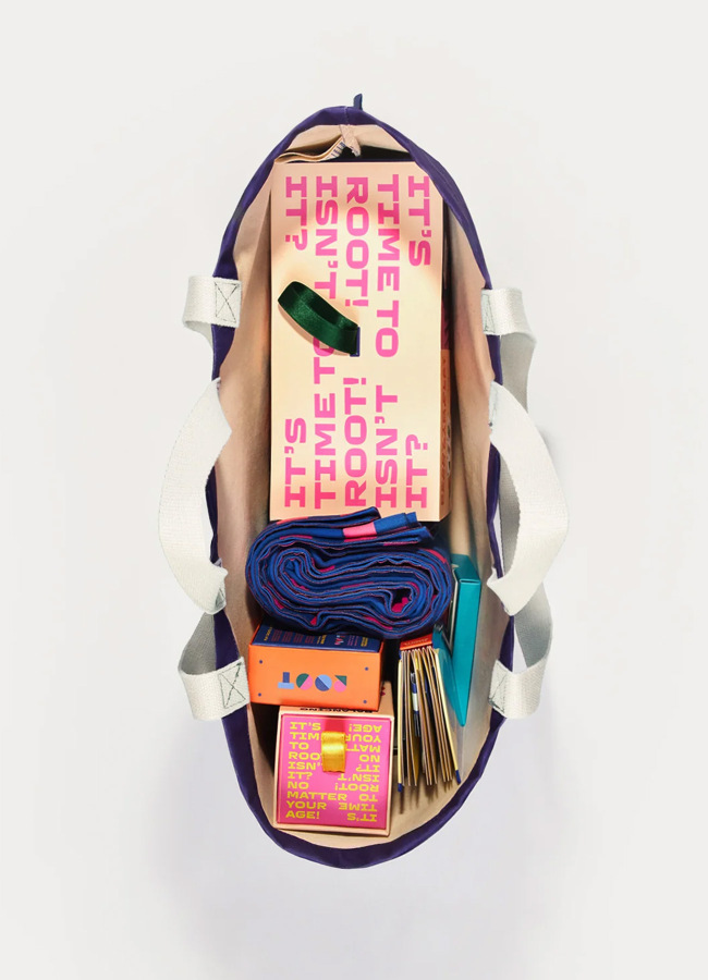 İndigo Kanvas Çanta - 4