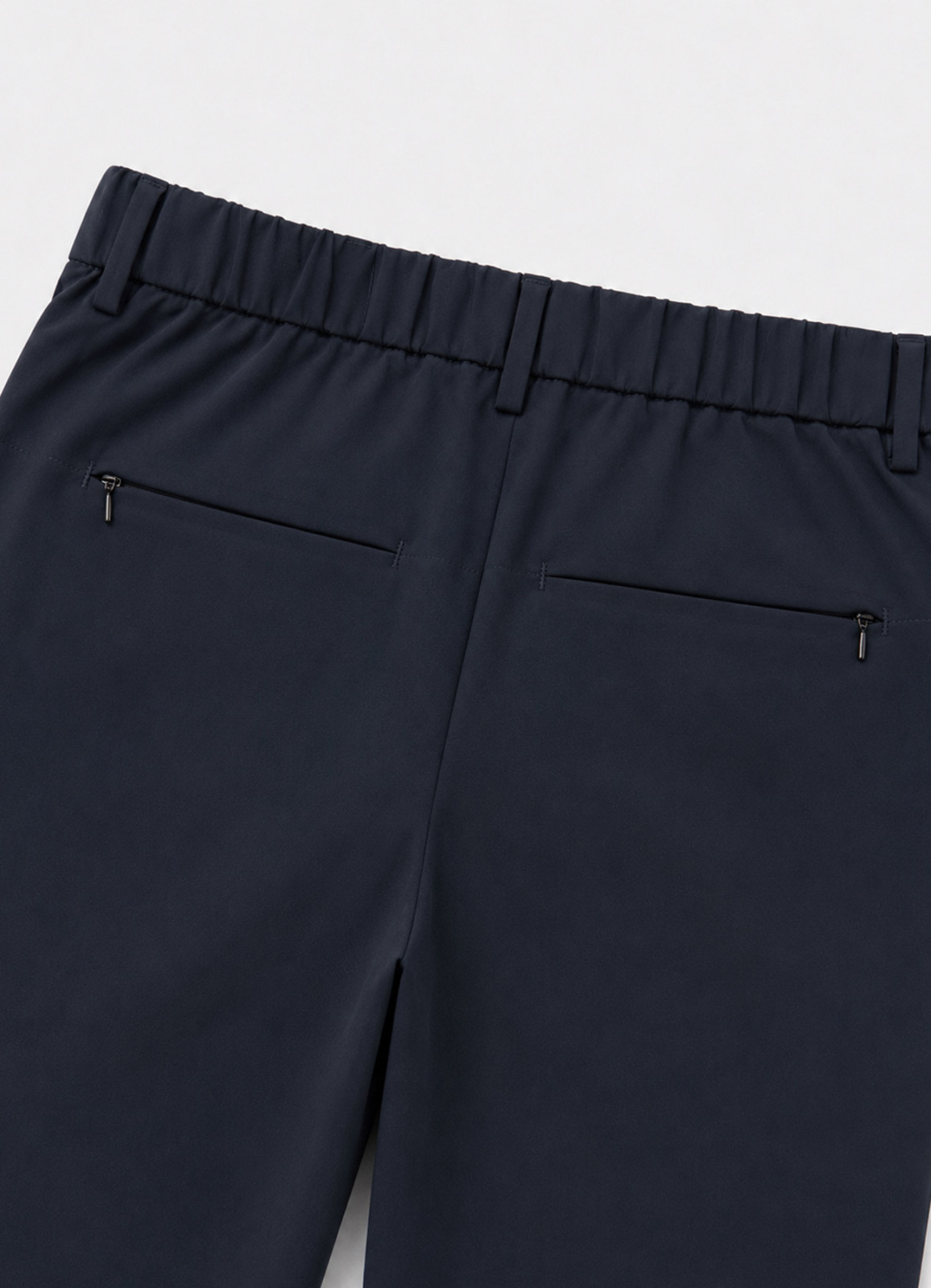 Lacivert Renk Polyester Bağcıklı Teknik Pantolon - 5