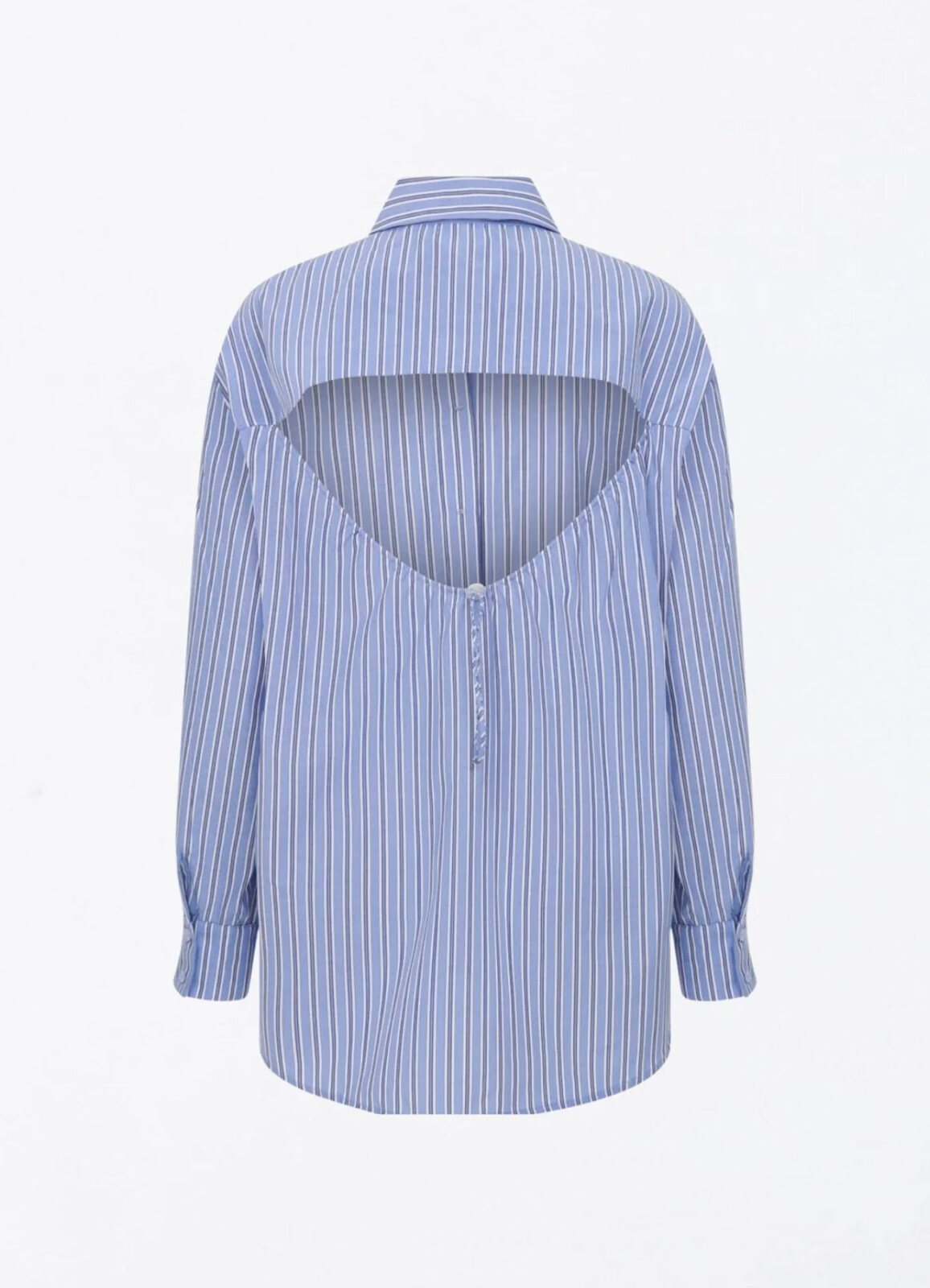 Mavi Renk Skyline Stripes Shirt - 6