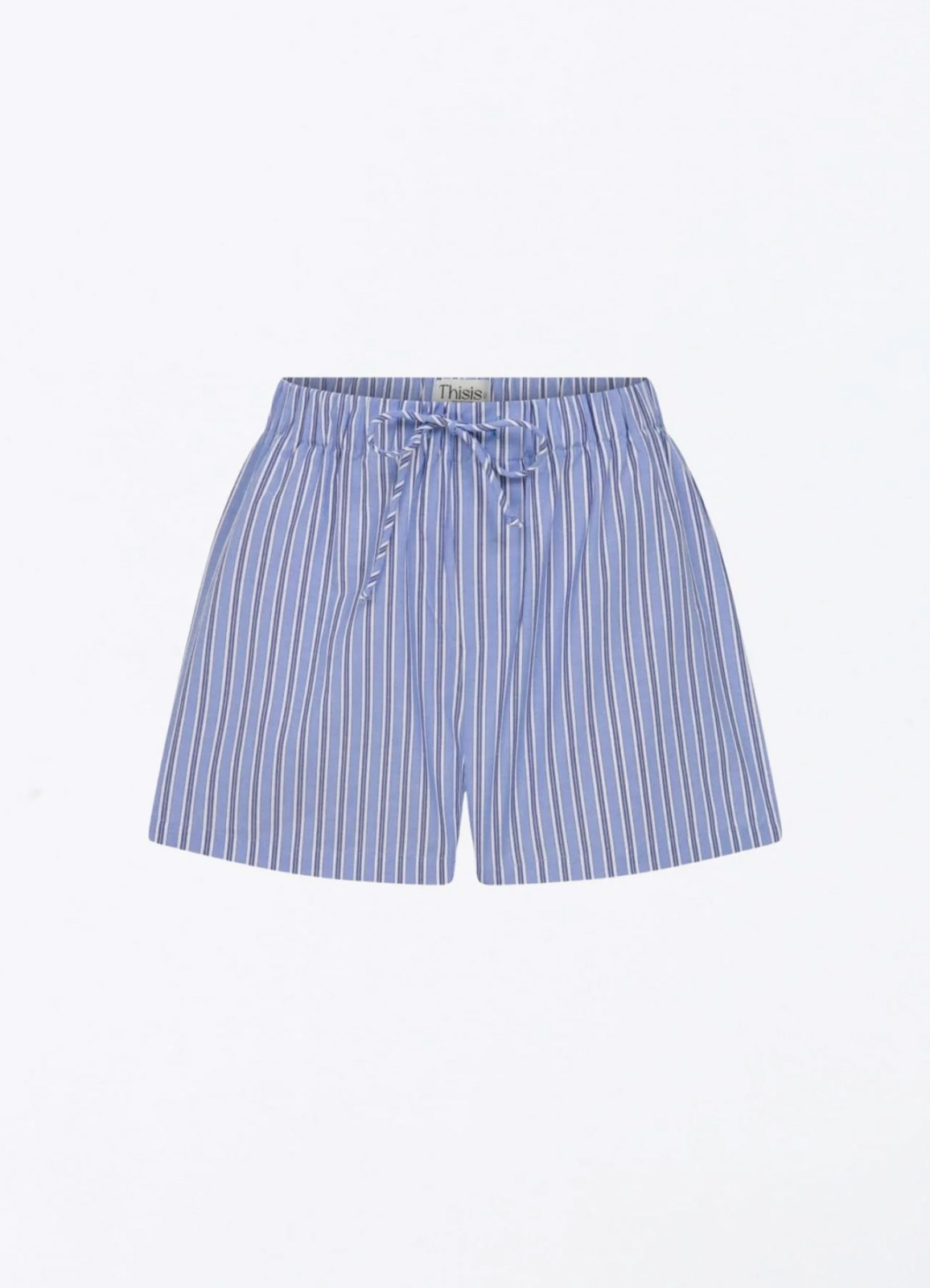 Mavi Renk Skyline Stripes Short