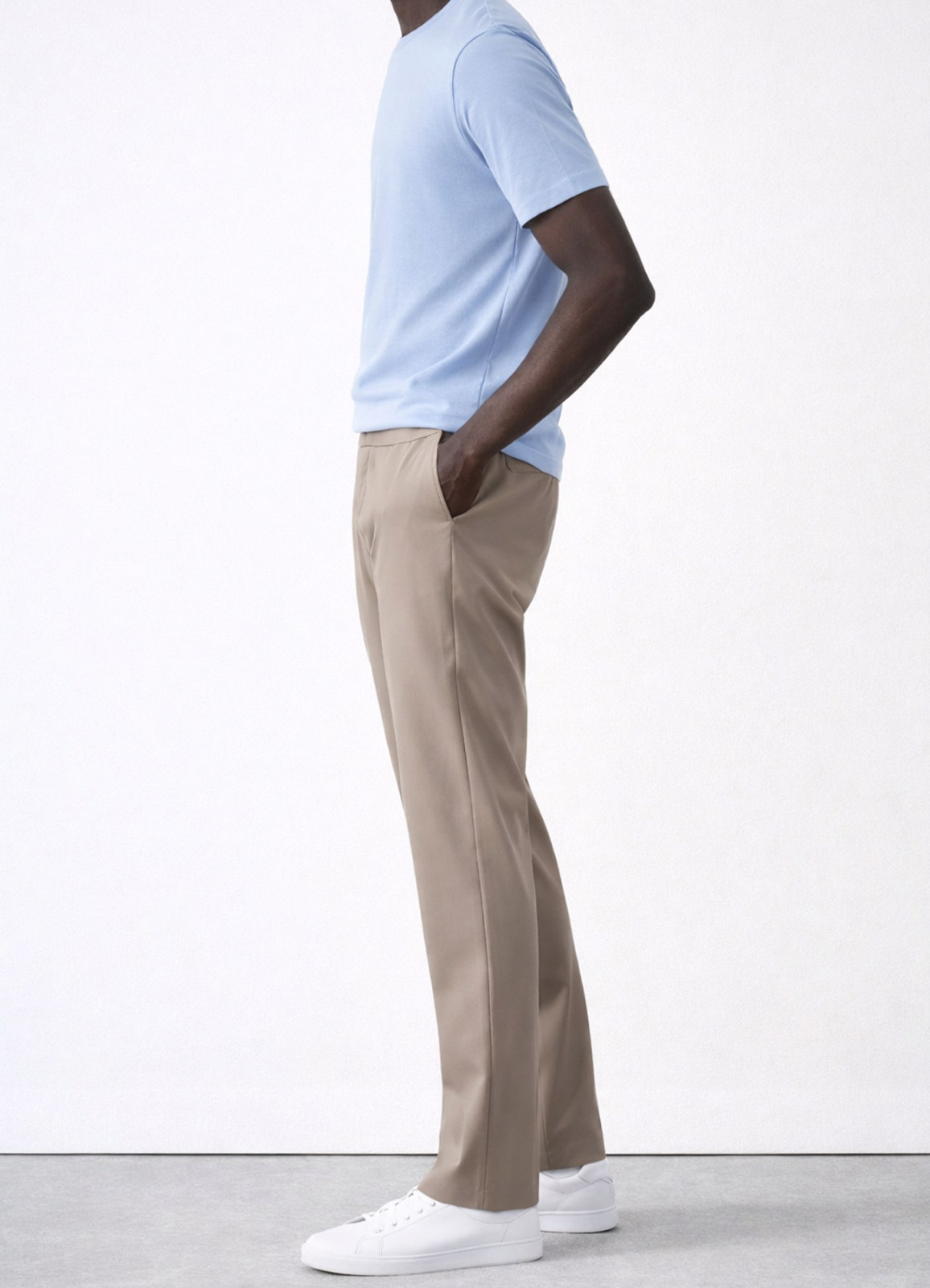 Vizon Renk Polyester Teknik Pantolon - 3