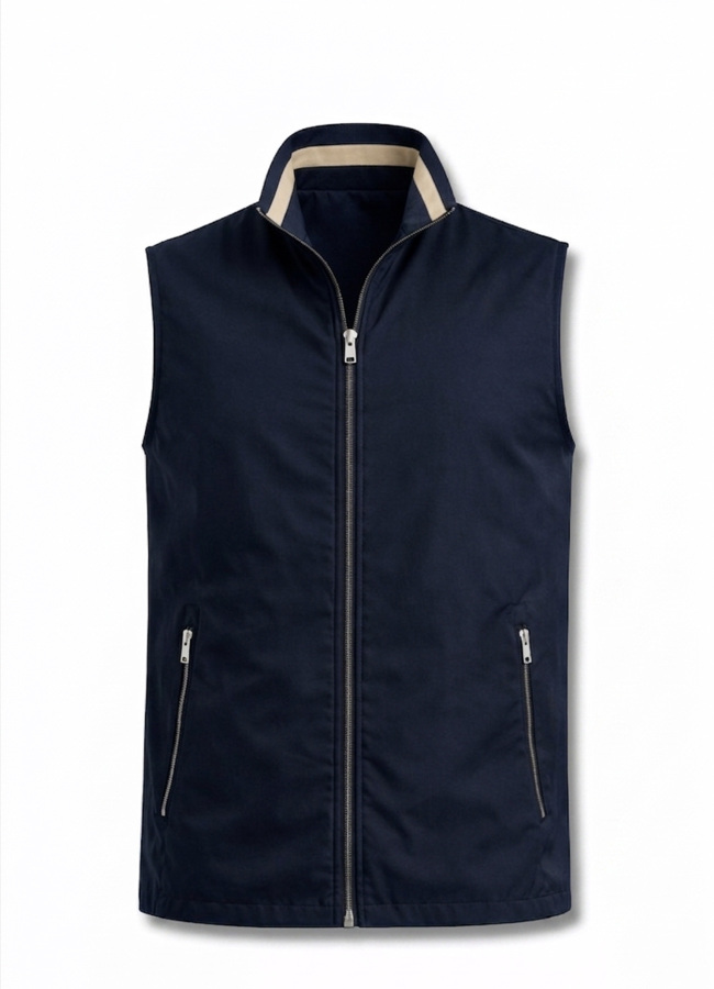 Lacivert Renk Hafif Yelek - 2