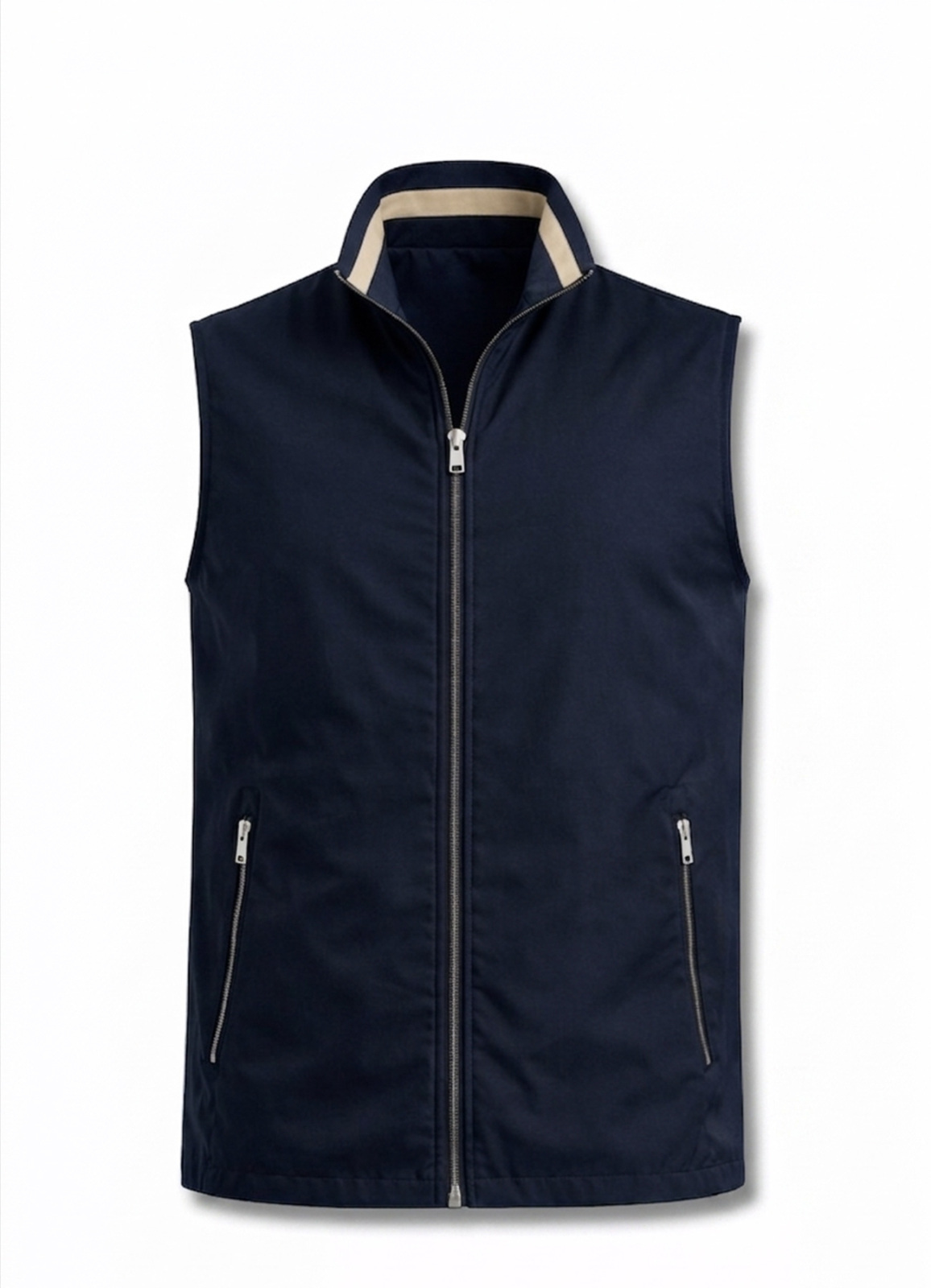 Lacivert Renk Hafif Yelek - 2