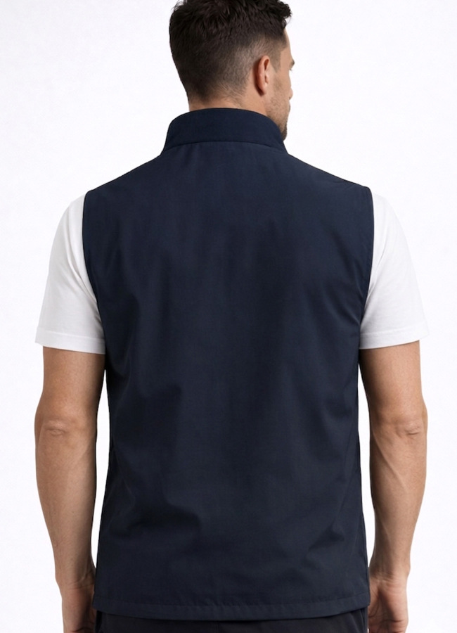 Lacivert Renk Hafif Yelek - 5