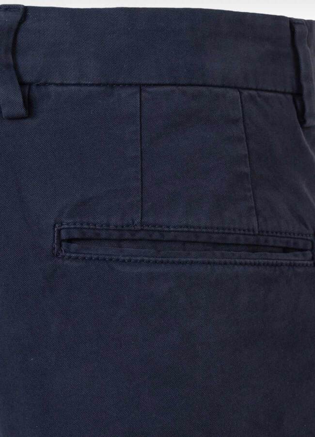 Lacivert Renk Gabardin Regular Chino Pantolon - 5