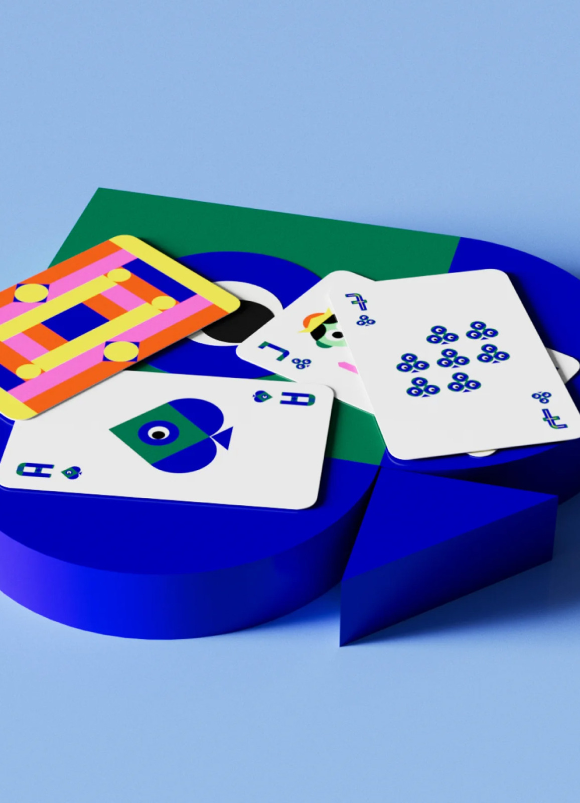 Turuncu Renk Oyun Kartı - 6