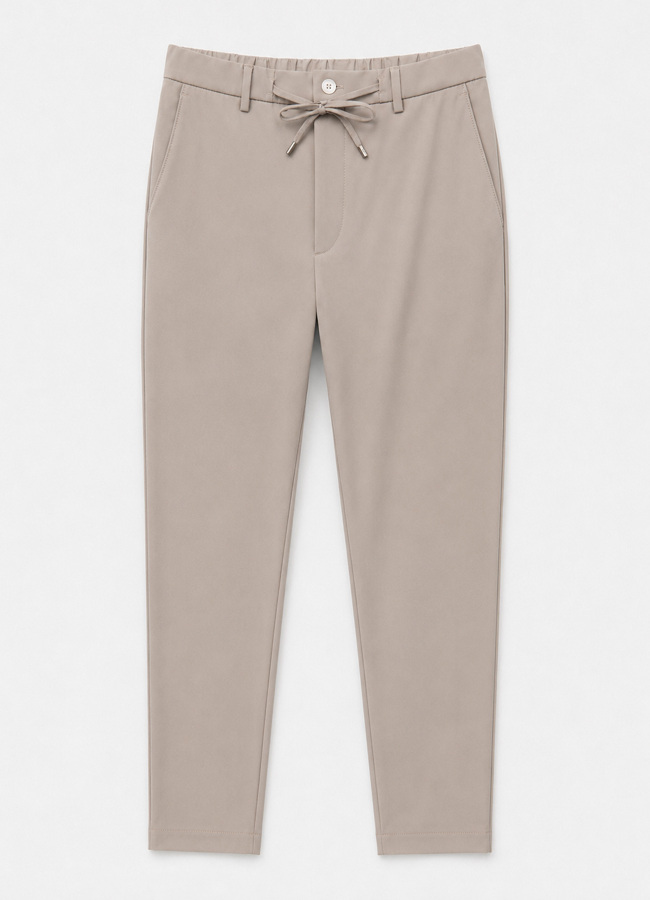 Vizon Renk Polyester Bağcıklı Teknik Pantolon - 2