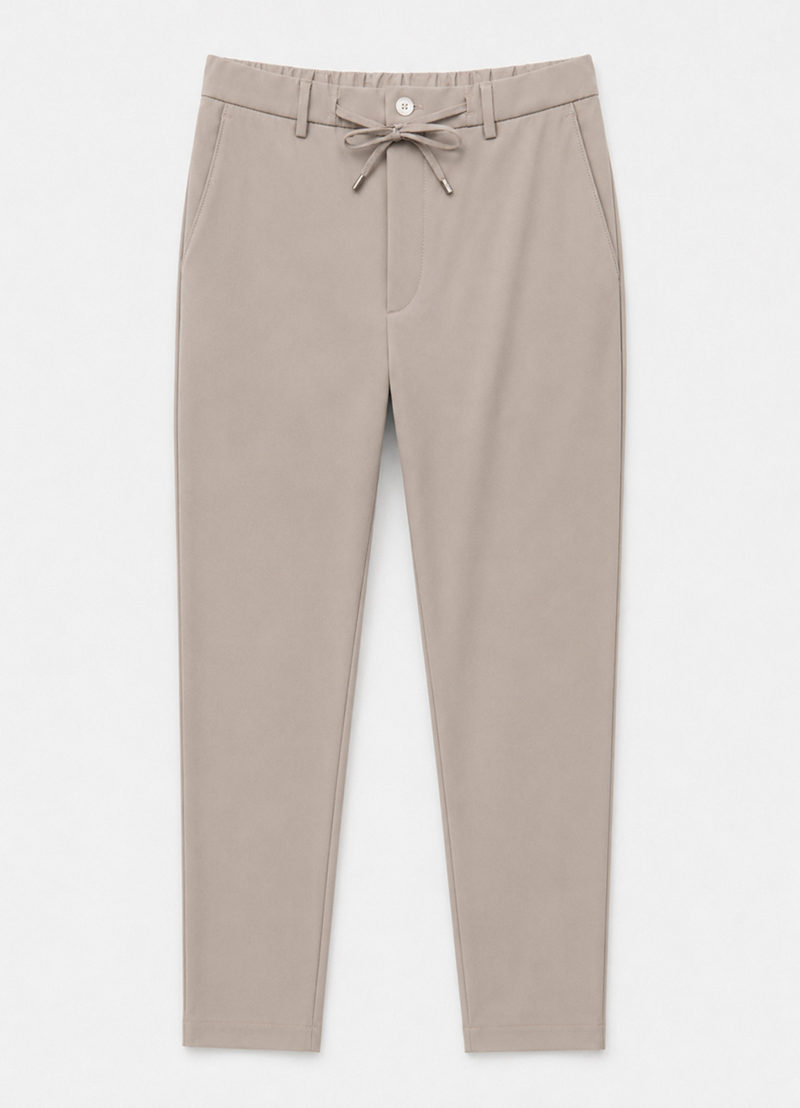 Vizon Renk Polyester Bağcıklı Teknik Pantolon - 2