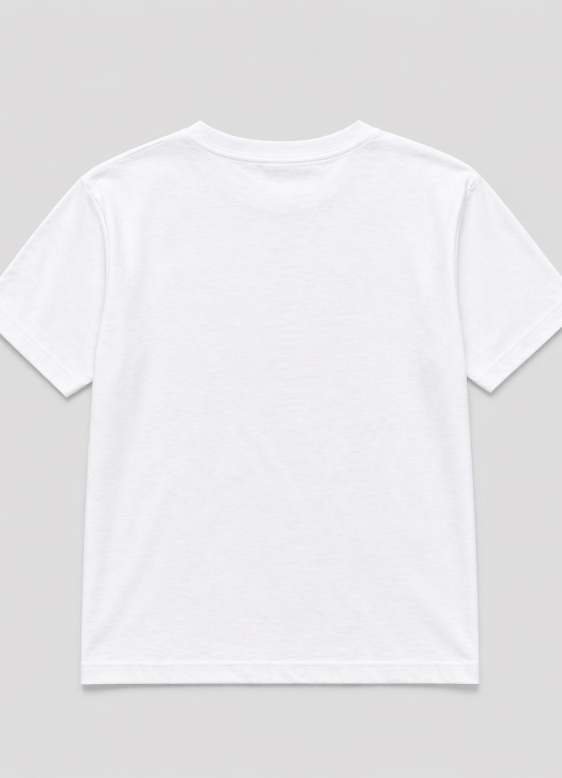 Beyaz Renk Pamuklu Nakışlı Tişört - 2